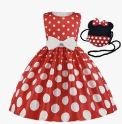 ディズニー ミニ‐ちゃんドレス150 ポシェット付