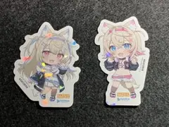 ねんどろいどイラストステッカー　フワワ・アビスガード　モココ・アビスガード
