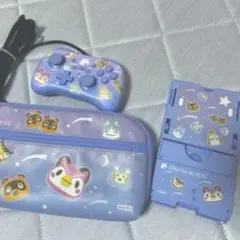 レア｜あつまれどうぶつの森 Switch用スタンド・コントローラー•ポーチセット