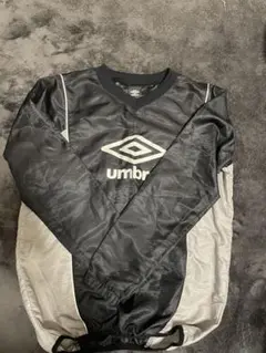 Umbro ピステ・ウィンドブレーカー 長袖 ブラック/グレー