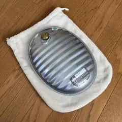 マルカ金属製楕円形湯たんぽ カバー付き