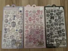 【新品、正規品】クーリア⋆ボンボンドロップシール　オリジナル　３枚セット