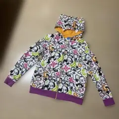 早い者勝ちセール☆ディズニーリゾート　ハロウィン総柄コットン100%パーカー