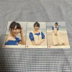 =LOVE 瀧脇笙古 生写真 海辺 3種 コンプ