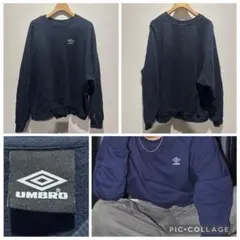 PUBLUX × UMBRO スウェット 裏起毛 メンズ　Mのサムネイル