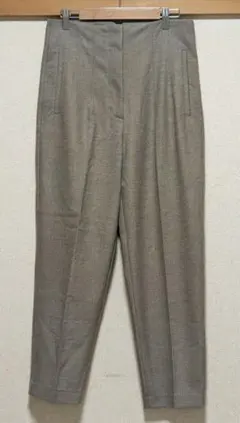 ZARA ザラ ハイウエスト 脚長 カジュアルパンツ ブラウンベージュ