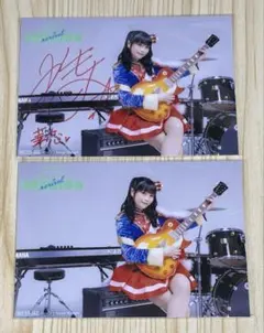 スタァライト　九九くじ　ブロマイド　サイン　小山百代　愛城華恋 スタァライト 九九くじ ブロマイド サイン 小山百代 愛城華恋 - メルカリ