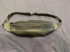 激レアNike lab レザーコーデュラナイロン　ウエストバックBLACK