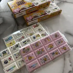 Tamagotchi たまごっち　チョコブロックシール　3点セット