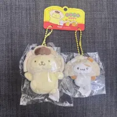韓国限定 ポムポムプリン&マフィン 餃子 マンドゥマスコットキーホルダー