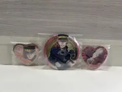 ゴールデンカムイ展　缶バッジ3点セット　愛です　宇佐美時重