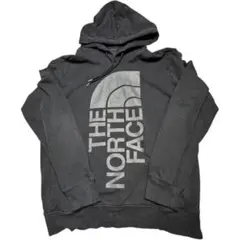 ノースフェイス ビッグロゴ パーカー ブラック L アメカジ