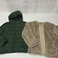 ナイロンジャケット フリース