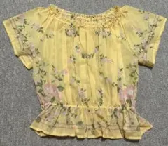 マーキュリーデュオ　花柄トップスのサムネイル