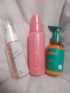 オルビス&リファ&ウヌボレ●ヘアミルク&ヘアオイルセット