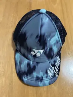 YONEX ヨネックス ALLJAPAN メッシュキャップ タイダイ柄 ブルー