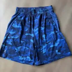 UNDER ARMOUR カモフラ柄 ショートパンツ ブルー LGのサムネイル