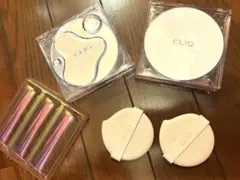 CLIO クッションファンデーションケース　専用パフ2個セットのサムネイル