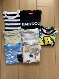 まとめTシャツ 　男の子　7枚セット　80cm