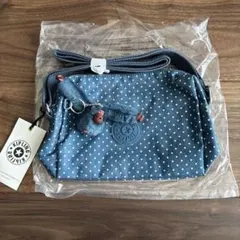 Kipling 水玉模様 ショルダーバッグ