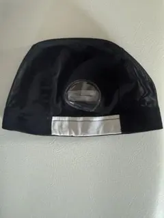 ルネサンス スイミング 黒の水泳帽(1級100mメドレー) Lサイズ