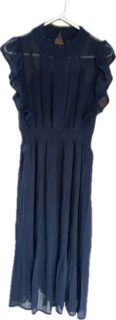 11/20まで限定価格美品ネイビー ロングドレス　GORGE