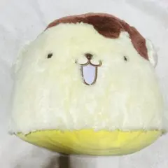 サンリオ　ポムポムプリン　クリーム付きプリン型BIGクッション