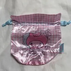 サンリオキャラクターズ 甘えんぼナミダ マチ付き巾着 マイメロディー