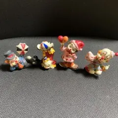 ✫レトロポップ✫ピエロ フィギュアセット2種類12体 - メルカリ