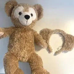 ダッフィー　カチューシャ　ぬいぐるみ　セット