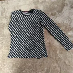 U. Brenoma 長袖ストライプTシャツ