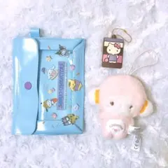 サンリオキャラクターズ ポーチ マスコット こぎみゅん ハローキティ