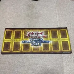 遊戯王　worldchampionship2012 プレイマット 遊戯王 WCS2012 伝説の白き龍 伝説の闇の魔導師 プレイマット