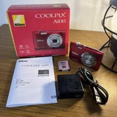 2026年最新】nikon coolpix a100 レッドの人気アイテム - メルカリ