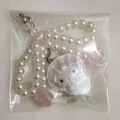 サンリオ ホワイトフリルデザインシリーズ シークレットストラップ ハローキティ