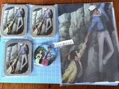 名探偵コナン　セガラッキーくじ　アクリルスタンド　缶バッジ　服部平次　遠山和葉g