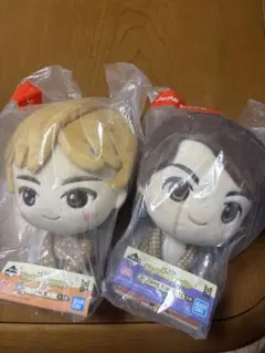 未開封 一番くじ ぬいぐるみ Jin Jungkook セット