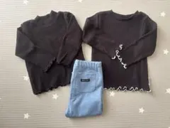 プティマイン　カットソー　レギンス　3着セット