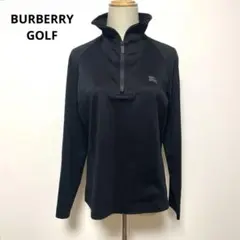 BURBERRY GOLF バーバリーゴルフ ハーフジップ ブラック サイズ3