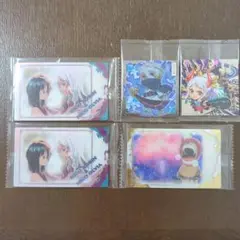 ワンピース　ウエハースカード　シール