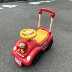 アンパンマン 手押し車 赤　アンパンマンカー