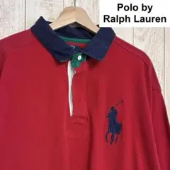 Polo by Ralph Lauren ラガーシャツモチーフ ポロシャツ