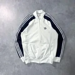 adidas 80sトラックジャケット ATP ビンテージ ネイビー ホワイト