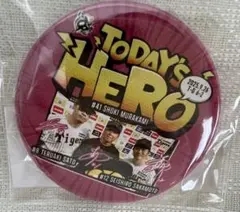 阪神 タイガース 9/26 ヒーロー 佐藤選手 村上選手 坂本選手 缶バッジ