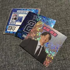非売品】2004 ヤクルトスワローズ 下敷き 岩村明憲 五十嵐亮太 当時物