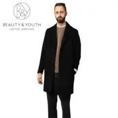 BEAUTY & YOUTH チェスターコート ブラック
