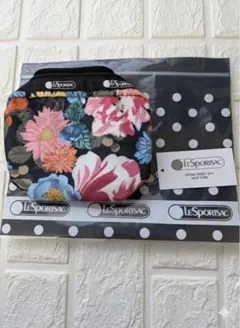 LeSportsac フラワーポーチ　新品