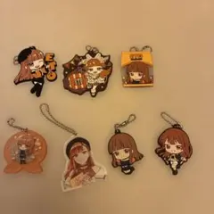 カラフルピーチ　えと　Eto キーホルダー 7個セット