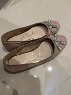 Bridget Birkin ピンク フラットシューズ 23cm 女子力 清楚