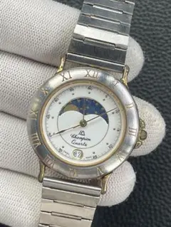 腕時計 Swiss製 Champion ムーンフェイズ ヴィンテージ 中古品